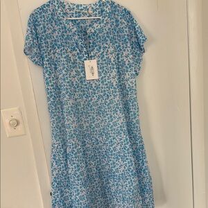 Blue/white Roller Rabbit dress